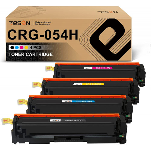 canon 054h toner cartridge 4 color set